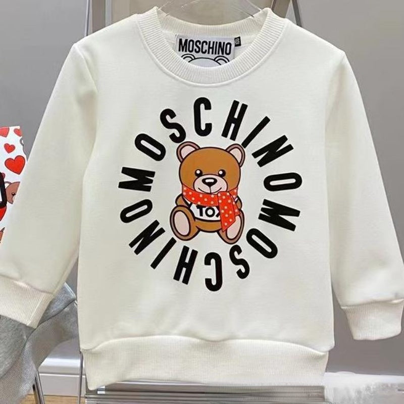 Moschino Hoodie Autumn And Winter Brushed Hoody