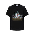 Rhude T-shirt Sailing Coconut Tree Print Short Sleeve T-shirt