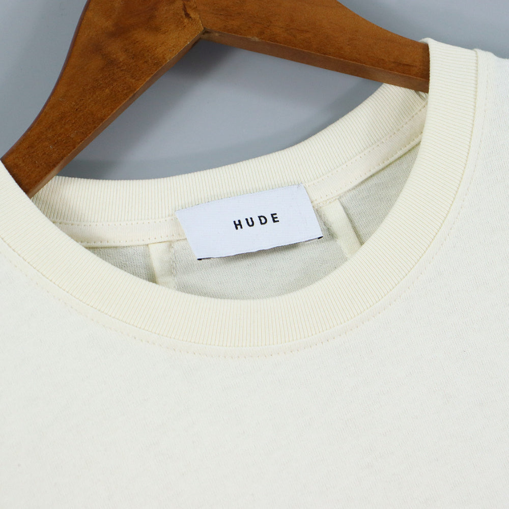 Rhude T-shirt Sunset Coconut Racing Printed Short Sleeve T-shirt