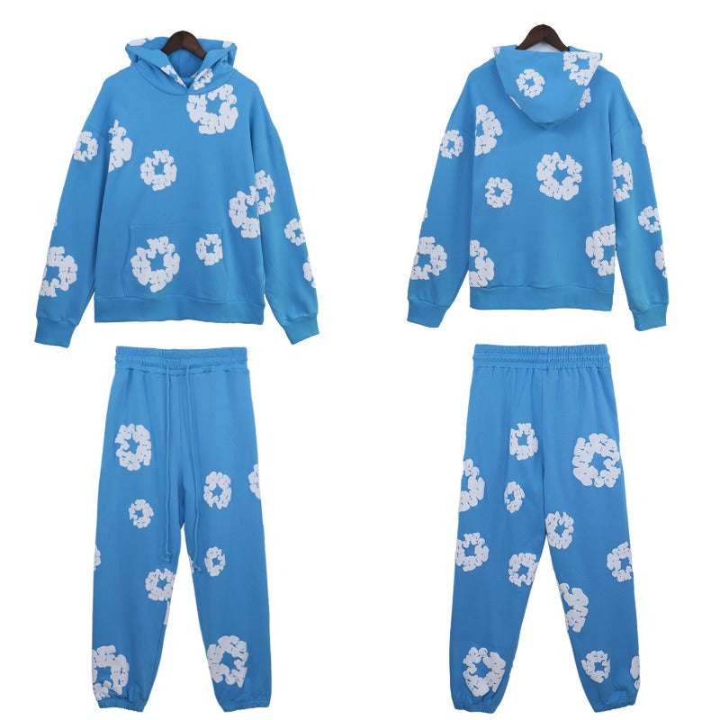 Denim Tears Outfit:Hoodie/Sweatpants (Separate Purchase Options) Casual Pants