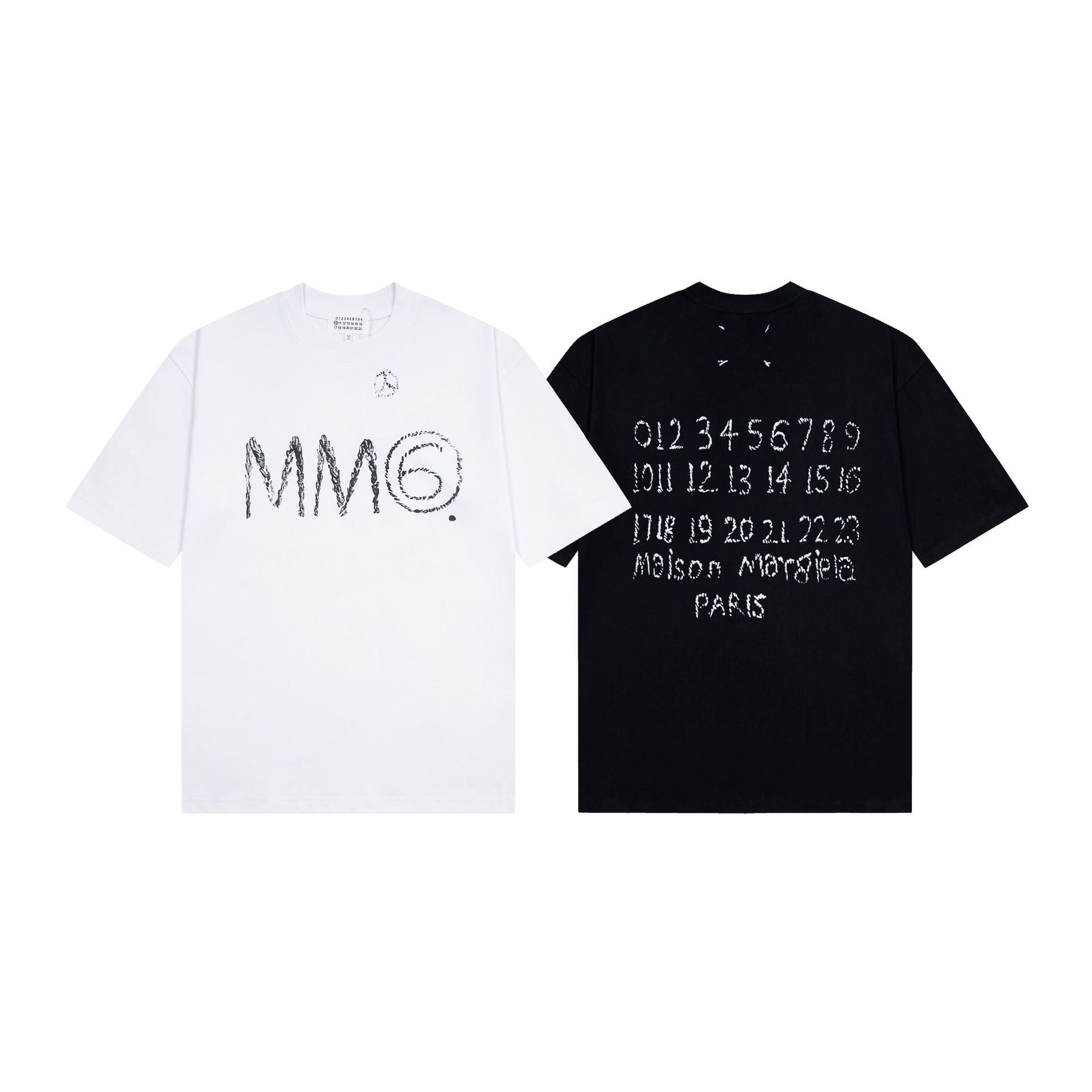 Maison Margiela T-shirt Crew Neck Loose Short Sleeve T-shirt