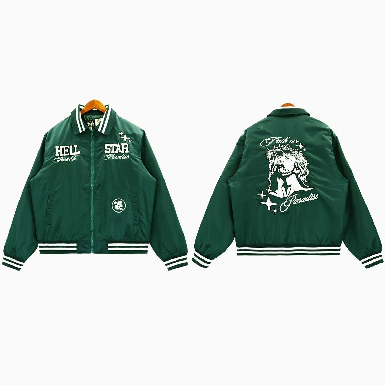 Hellstar Jackets HELLSTAR PATH TO PARADISE BOMBER JACKET
