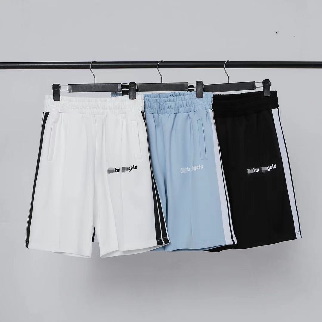 Palm Angle Shorts Palm Angels Couple Sports Casual Shorts Men's and Women's Straight Shorts