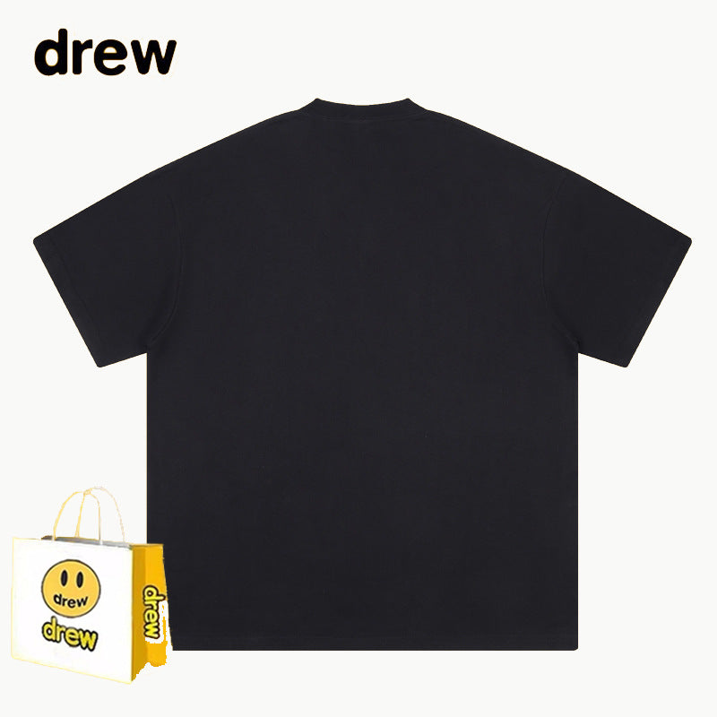 Drew T-shirts Cotton Short Sleeve Loose