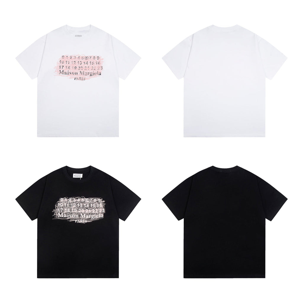 Maison Margiela T-shirt Crew Neck Loose Short Sleeve T-shirt