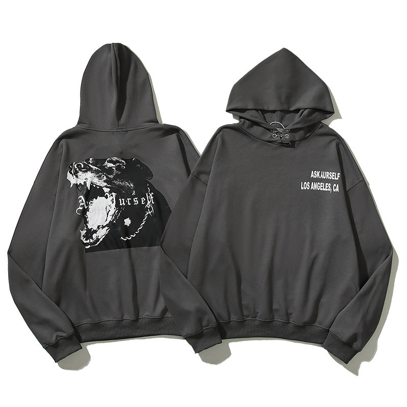 Askyurself Hoodie Letter Print Hoodie Sweater
